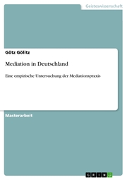 Mediation in Deutschland