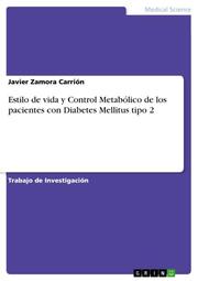 Estilo de vida y Control Metabólico de los pacientes con Diabetes Mellitus tipo 2 - Cover