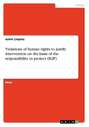 Violations of human rights to justify intervention on the basis of the responsibility to protect (R2P)
