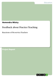 Feedback about Practice Teaching