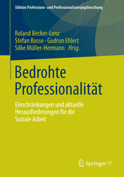 Bedrohte Professionalität - Cover
