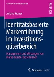 Identitätsbasierte Markenführung im Investitionsgüterbereich - Cover