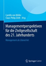 Managementperspektiven für die Zivilgesellschaft des 21. Jahrhunderts - Cover