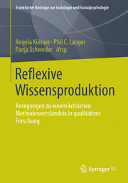 Reflexive Wissensproduktion - Cover