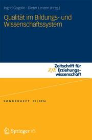 Qualität im Bildungs- und Wissenschaftssystem - Cover
