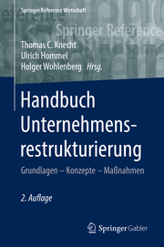 Handbuch Unternehmensrestrukturierung - Cover