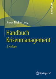 Handbuch Krisenmanagement - Cover