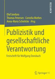 Publizistik und gesellschaftliche Verantwortung - Cover