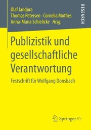 Publizistik und gesellschaftliche Verantwortung - Cover