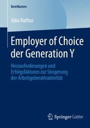 Employer of Choice der Generation Y - Cover