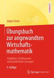 Übungsbuch zur angewandten Wirtschaftsmathematik - Cover