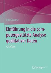 Einführung in die computergestützte Analyse qualitativer Daten - Cover