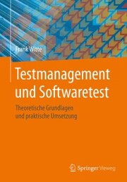 Testmanagement und Softwaretest - Cover