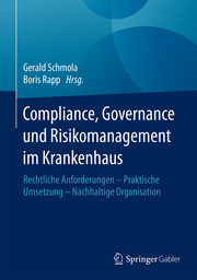 Compliance, Governance und Risikomanagement im Krankenhaus - Cover