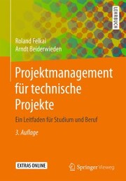 Projektmanagement für technische Projekte - Cover