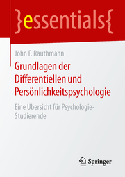 Grundlagen der Differentiellen und Persönlichkeitspsychologie
