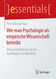 Wie man Psychologie als empirische Wissenschaft betreibt - Cover