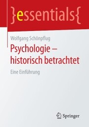 Psychologie - historisch betrachtet - Cover