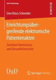 Einrichtungsübergreifende elektronische Patientenakten - Cover