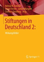 Stiftungen in Deutschland 2: - Cover