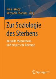 Zur Soziologie des Sterbens - Cover