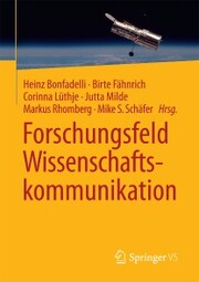 Forschungsfeld Wissenschaftskommunikation - Cover