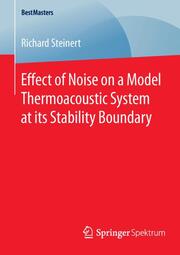 Effect of Noise on a Model Thermoacoustic System at its Stability Boundary