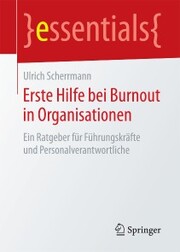 Erste Hilfe bei Burnout in Organisationen - Cover