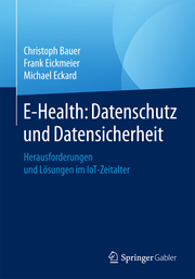 E-Health: Datenschutz und Datensicherheit - Cover