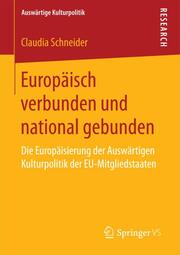 Europäisch verbunden und national gebunden - Cover