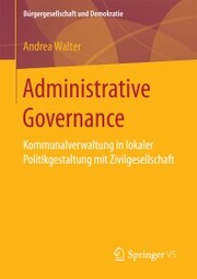 Administrative Governance - Cover