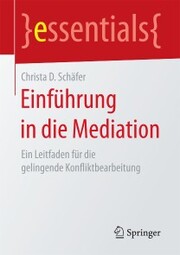Einführung in die Mediation - Cover