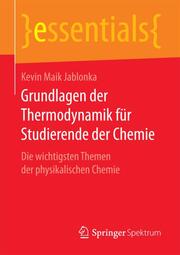 Grundlagen der Thermodynamik für Studierende der Chemie - Cover