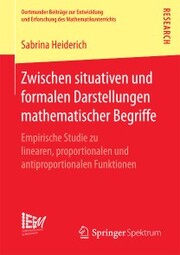 Zwischen situativen und formalen Darstellungen mathematischer Begriffe - Cover