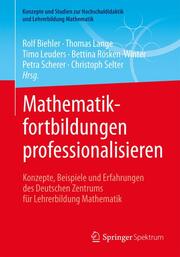 Mathematikfortbildungen professionalisieren - Cover