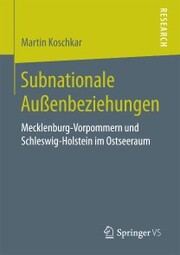 Subnationale Außenbeziehungen - Cover