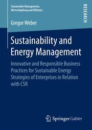 Sustainability and Energy Management - Cover