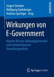 Wirkungen von E-Government - Cover