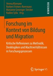 Forschung im Kontext von Bildung und Migration - Cover
