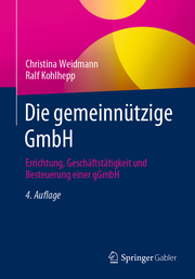 Die gemeinnützige GmbH - Cover