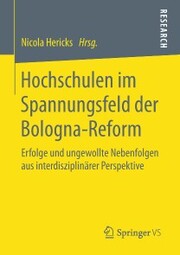 Hochschulen im Spannungsfeld der Bologna-Reform - Cover