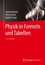 Physik in Formeln und Tabellen - Cover