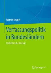 Verfassungspolitik in Bundesländern - Cover
