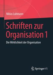 Schriften zur Organisation 1. - Cover