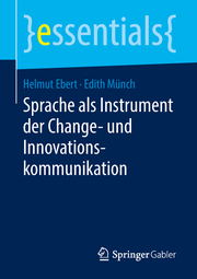 Sprache als Instrument der Change- und Innovationskommunikation - Cover