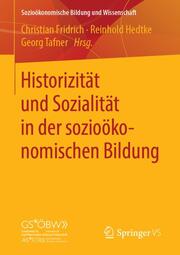 Historizität und Sozialität in der sozioökonomischen Bildung - Cover