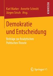Demokratie und Entscheidung - Cover