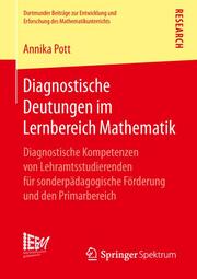 Diagnostische Deutungen im Lernbereich Mathematik - Cover