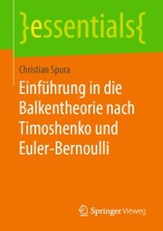 Einführung in die Balkentheorie nach Timoshenko und Euler-Bernoulli - Cover