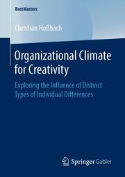 Organizational Climate for Creativity - Cover
